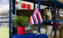 Hawaii - Satin Tischflagge 15 x 22 cm