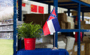 Mississippi - Satin Tischflagge 15 x 22 cm
