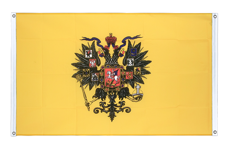 Russia Tsar Nicholas - Banner Flag 3x5 ft, landscape