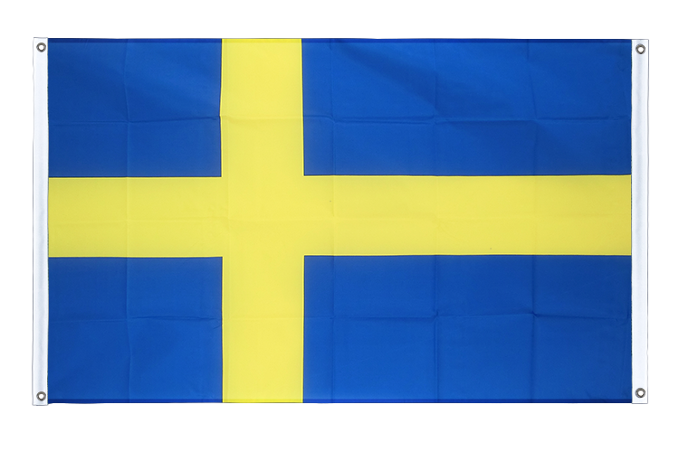Schweden - Bannerfahne 90 x 150 cm, Querformat