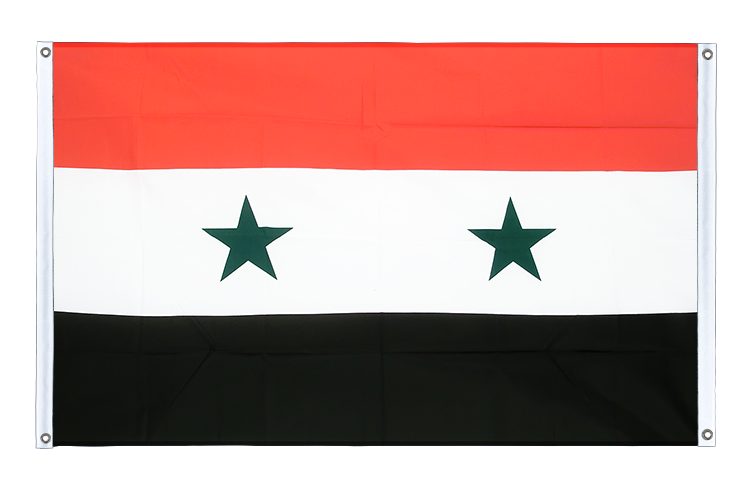Syrien Bannerfahne 90 x 150 cm, Querformat