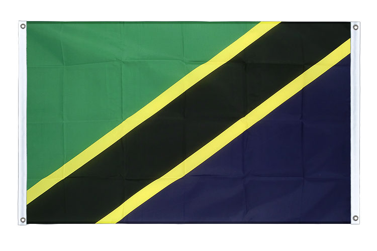 Bannière Tanzanie 90 x 150 cm, paysage