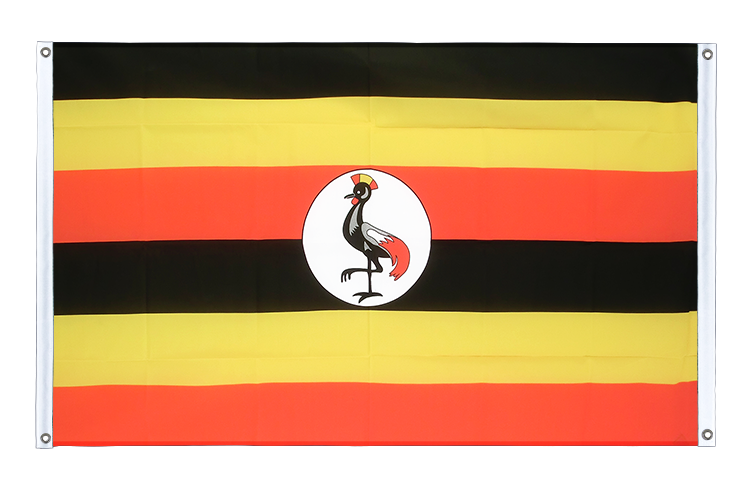 Bannière Ouganda 90 x 150 cm, paysage