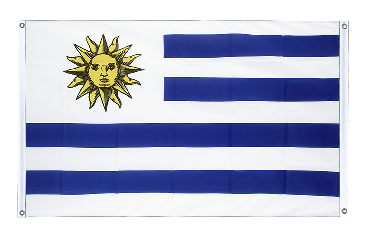 Bannière Uruguay 90 x 150 cm, paysage