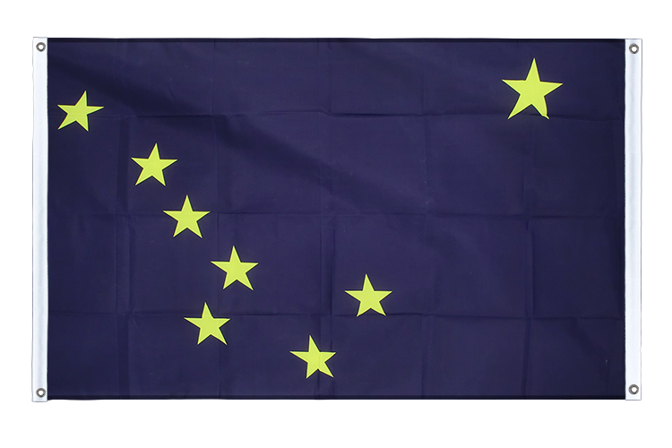 Alaska - Banner Flag 3x5 ft, landscape