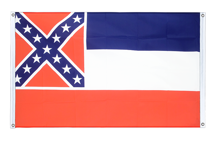Mississippi - Bannerfahne 90 x 150 cm, Querformat