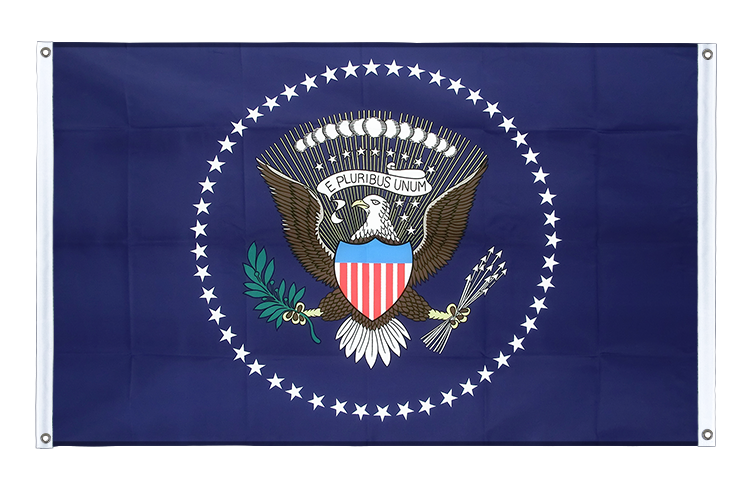 Präsident President - Bannerfahne 90 x 150 cm, Querformat