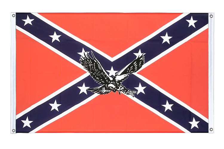 USA Südstaaten Adler Bannerfahne 90 x 150 cm, Querformat