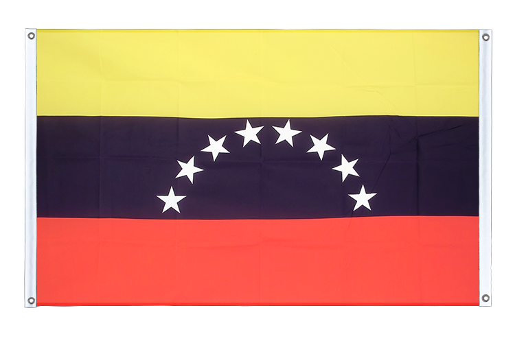 Venezuela 8 Sterne - Bannerfahne 90 x 150 cm, Querformat