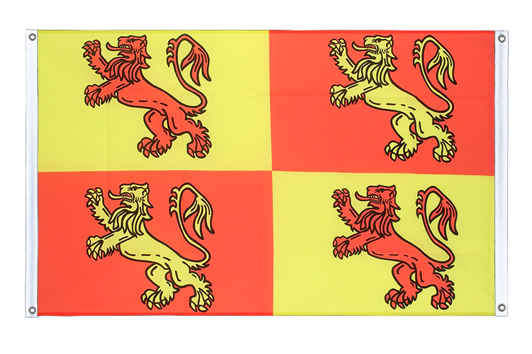 Wales Royal Owain Glyndwr - Banner Flag 3x5 ft, landscape
