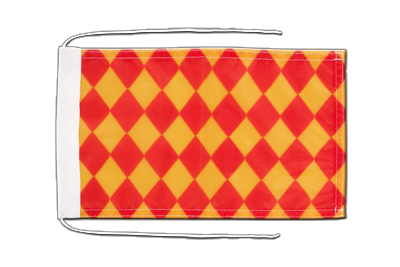 Angoumois - Drapeau avec cordelettes 20 x 30 cm