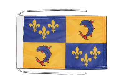 Dauphiné Flagge 20 x 30 cm
