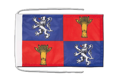 Gascogne - Flag with ropes 8x12"