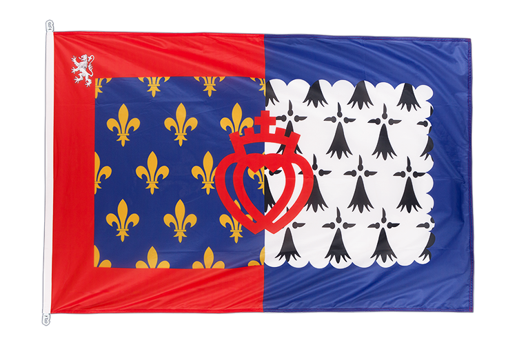 Pays de la Loire - Hissfahne 100 x 150 cm