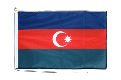 Aserbaidschan - Bootsflagge PRO 60 x 90 cm