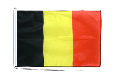 Belgien Bootsflagge PRO 60 x 90 cm