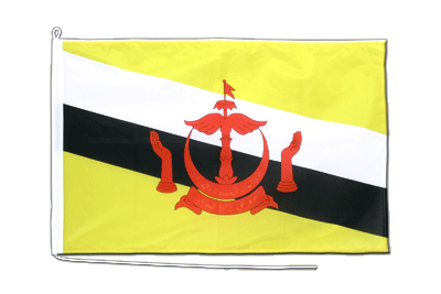 Brunei - Bootsflagge PRO 60 x 90 cm