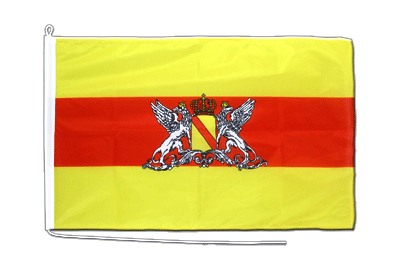 Baden mit Wappen Bootsflagge PRO 60 x 90 cm