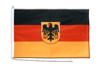 Deutschland Dienstflagge Bootsflagge PRO 60 x 90 cm