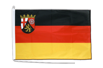 Rheinland Pfalz - Bootsflagge PRO 60 x 90 cm