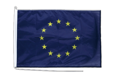 Pavillon Union européenne UE pour bateau 60 x 90 cm