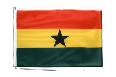 Ghana Bootsflagge PRO 60 x 90 cm
