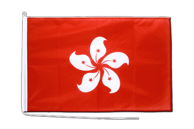 Hong Kong - Bootsflagge PRO 60 x 90 cm