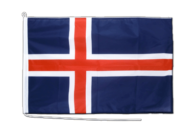 Iceland Boat Flag PRO 2x3 ft