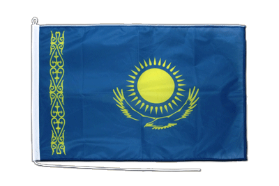 Kasachstan - Bootsflagge PRO 60 x 90 cm