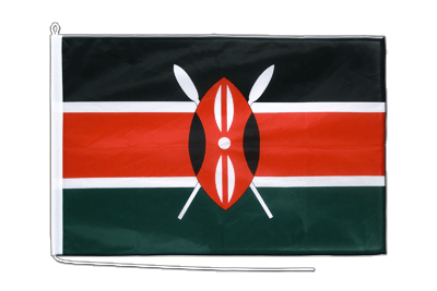 Kenya - Pavillon pour bateau 60 x 90 cm