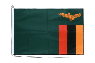 Sambia - Bootsflagge PRO 60 x 90 cm