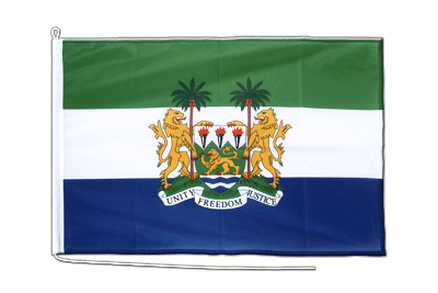 Sierra Leone - Bootsflagge PRO 60 x 90 cm