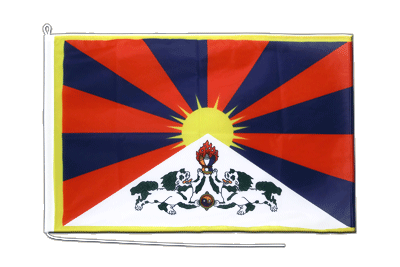 Tibet - Pavillon pour bateau 60 x 90 cm