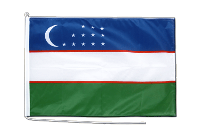 Usbekistan - Bootsflagge PRO 60 x 90 cm