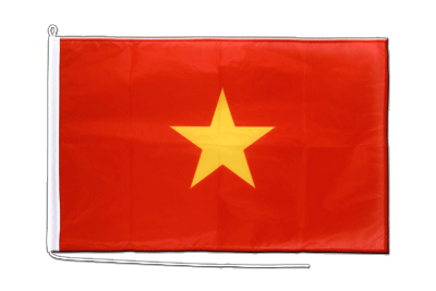 Viêt Nam Vietnam - Pavillon pour bateau 60 x 90 cm