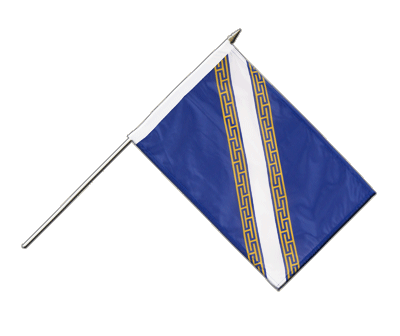 Champagne Ardenne Stockflagge PRO 30 x 45 cm