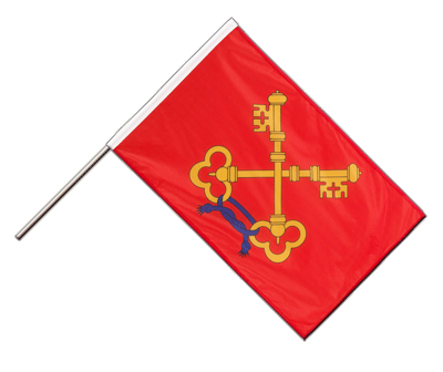 Comtat Venessin Stockflagge PRO 60 x 90 cm
