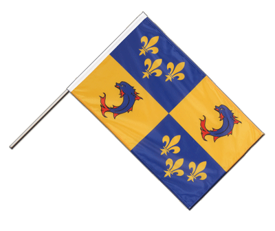 Dauphiné - Hand Waving Flag PRO 2x3 ft