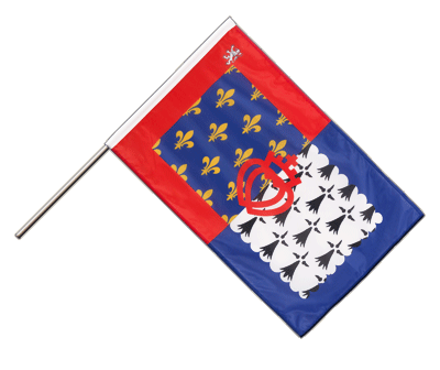 Pay de la Loire - Hand Waving Flag PRO 2x3 ft