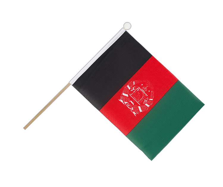 Afghanistan - Hand Waving Flag 6x9"
