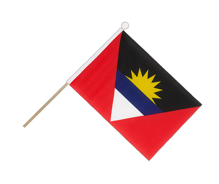 Antigua and Barbuda - Hand Waving Flag 6x9"