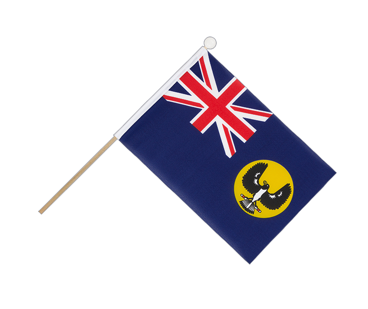 Australia South - Hand Waving Flag 6x9"