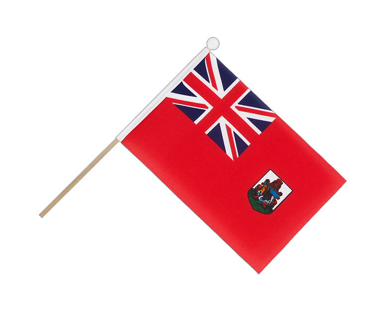 Bermuda - Hand Waving Flag 6x9"