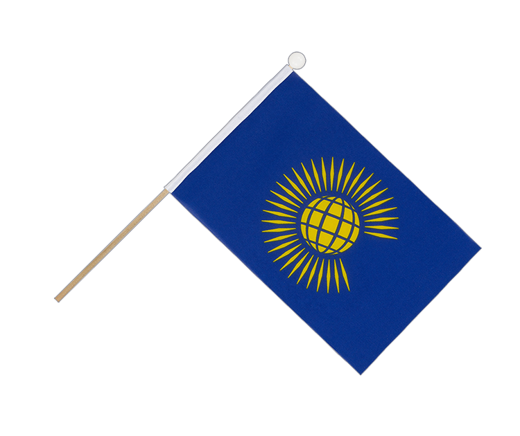 Commonwealth - Hand Waving Flag 6x9"