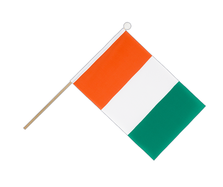 Drapeau Côte D'Ivoire 30x45 Cm - Polyester Résistant, Intérieur/extérieur, Double Face