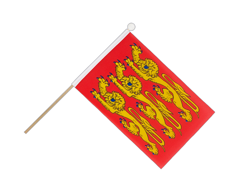 Upper Normandy - Hand Waving Flag 6x9"