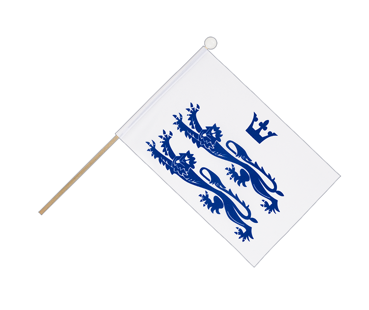 Berkshire - Hand Waving Flag 6x9"