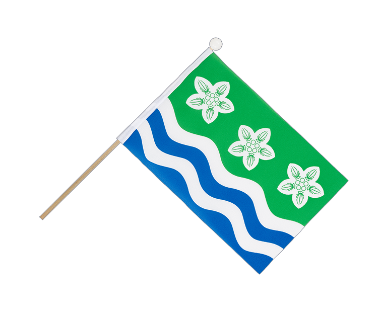 Cumbria - Hand Waving Flag 6x9"