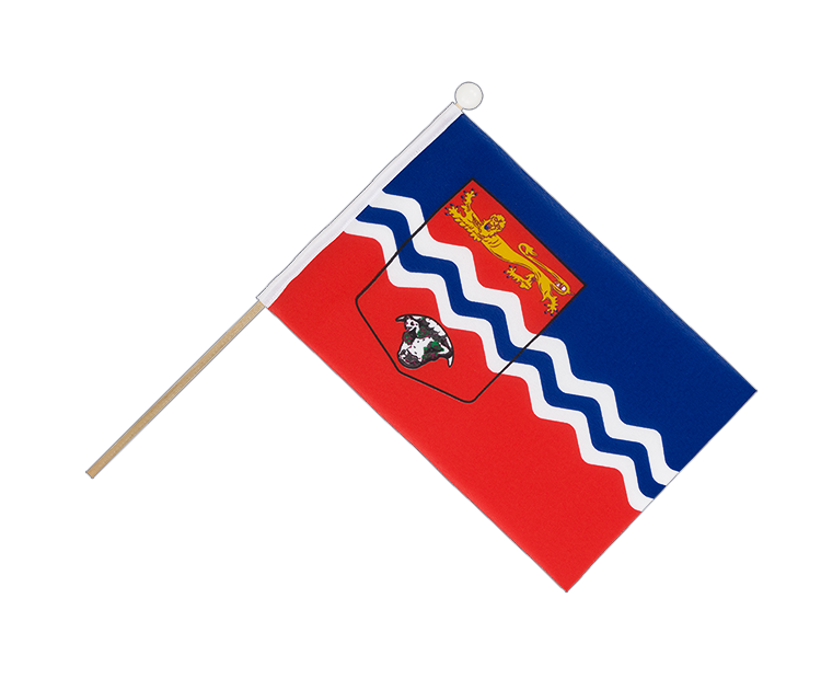 Herefordshire - Hand Waving Flag 6x9"