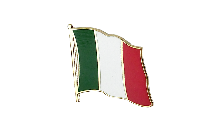 Pin's drapeau Italie 2 x 2 cm
